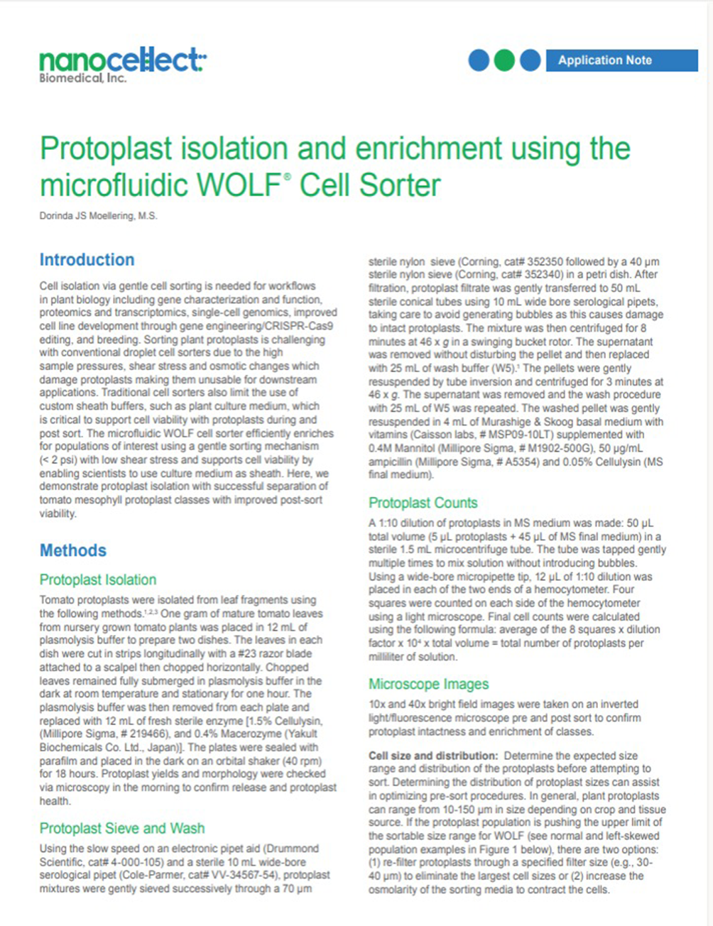 Protoplast Isolation