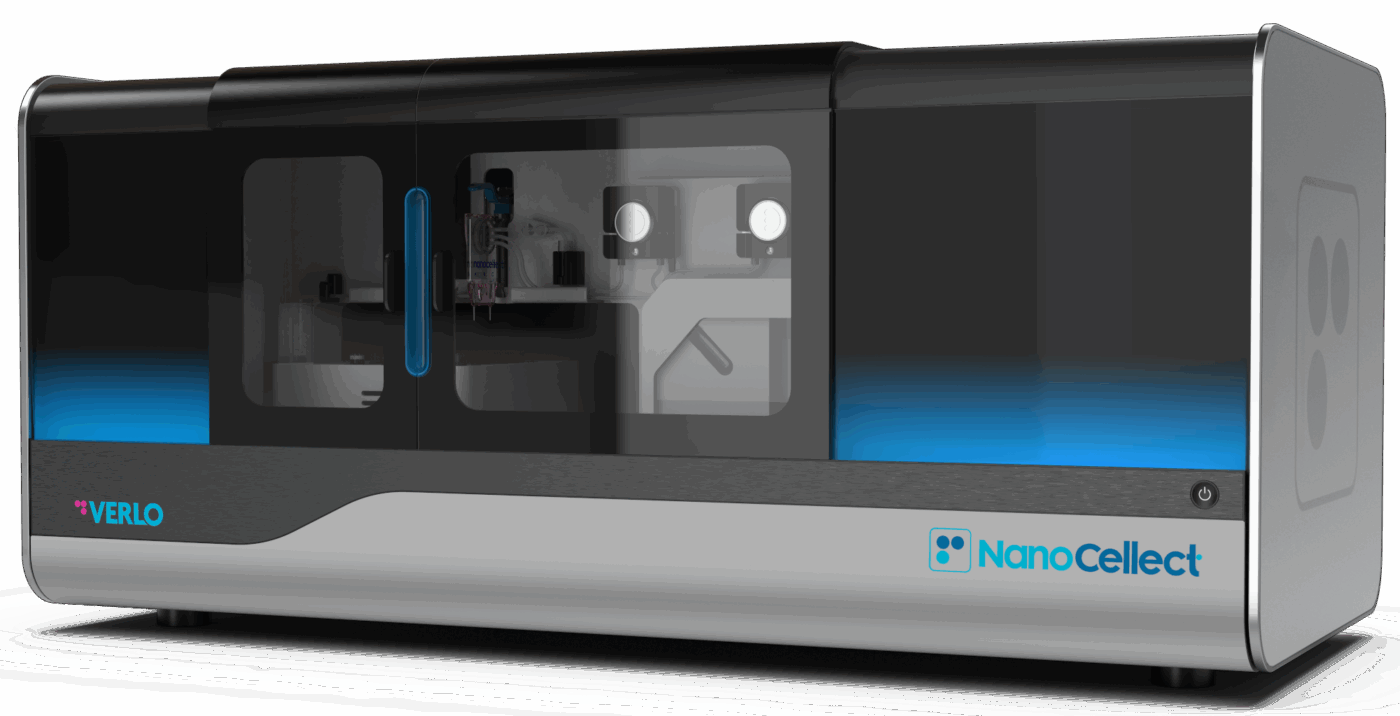 VERLO Cell Sorter Font Right Perspective Cropped